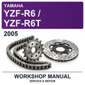 2005 Yamaha Yzf-R6 / Yzf-R6T Workshop Service & Repair Manual