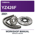 2001 Yamaha YZ426F Workshop Service & Repair Manual