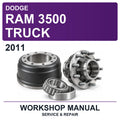 2011 Dodge RAM 3500 Truck Workshop Service & Repair Manual