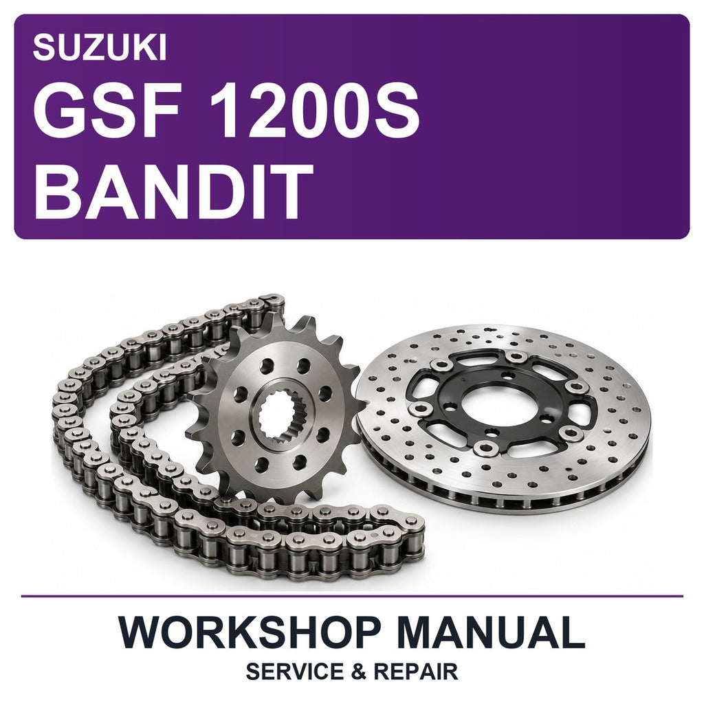 Suzuki GSF 1200S Bandit Workshop Service & Repair Manual