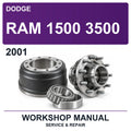 2001 Dodge RAM 1500 3500 Workshop Service & Repair Manual