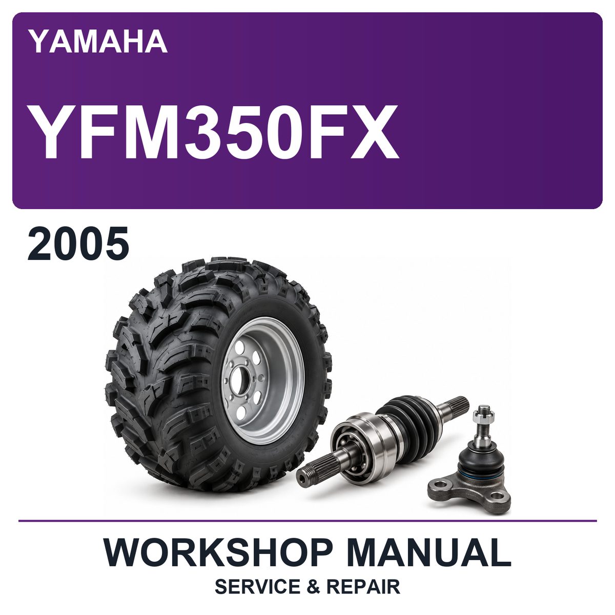 2005 Yamaha YFM350FX Workshop Service & Repair Manual