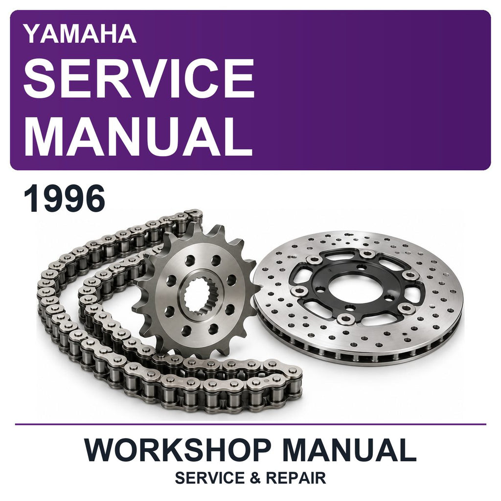 1996 Yamaha Workshop Service & Repair Manual