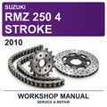 2010 Suzuki RMZ 250 4 Stroke Workshop Service & Repair Manual