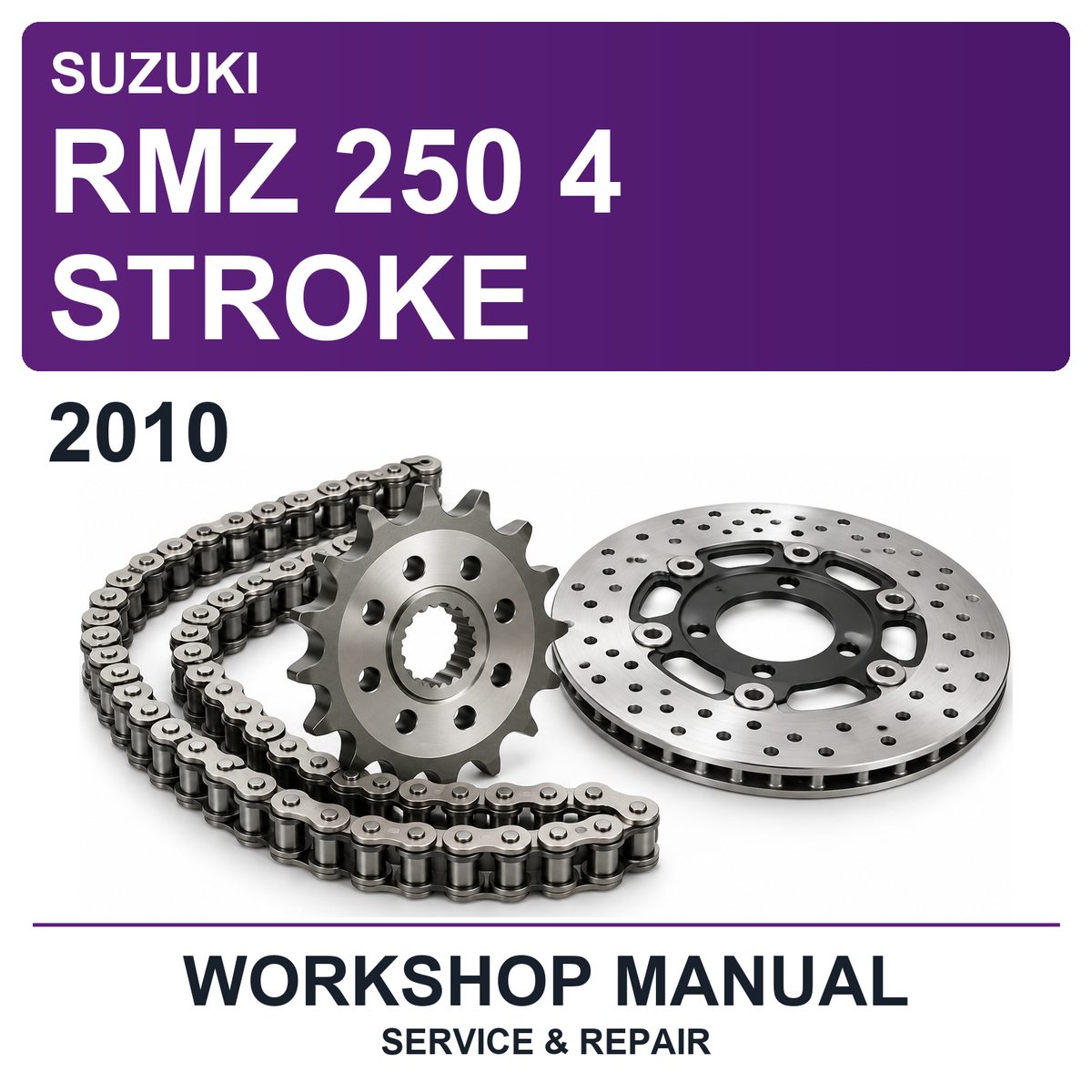 2010 Suzuki RMZ 250 4 Stroke Workshop Service & Repair Manual