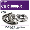 2008 Honda CBR1000RR Workshop Service & Repair Manual