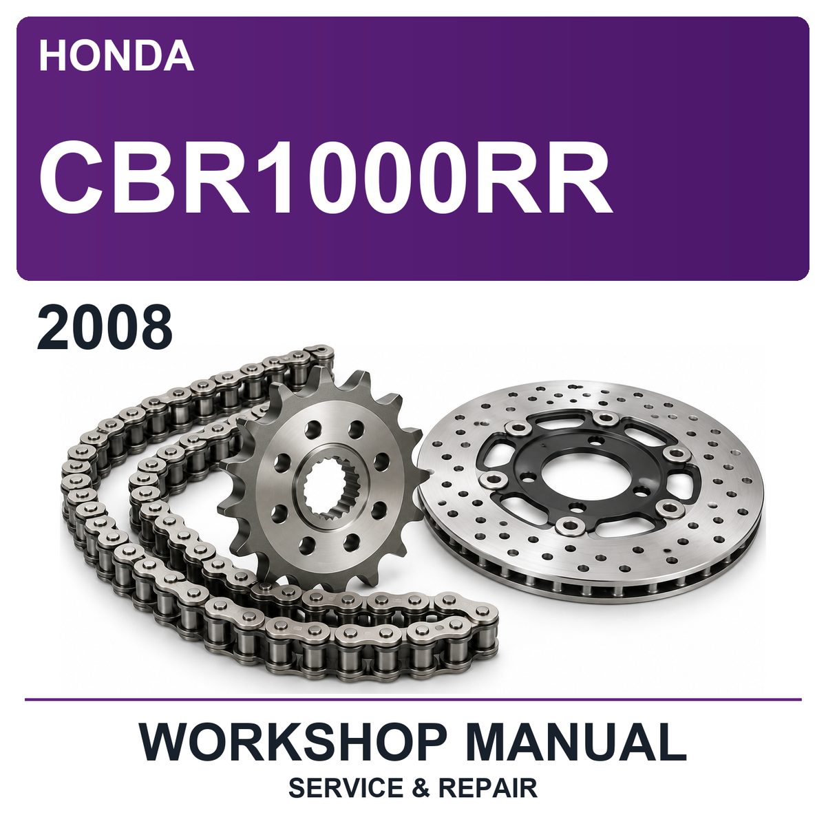 2008 Honda CBR1000RR Workshop Service & Repair Manual