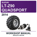 2014 Suzuki LT-Z90 Quadsport Workshop Service & Repair Manual