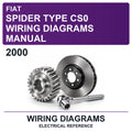 2000 Fiat Spider Type CS0 Wiring Diagrams Manual