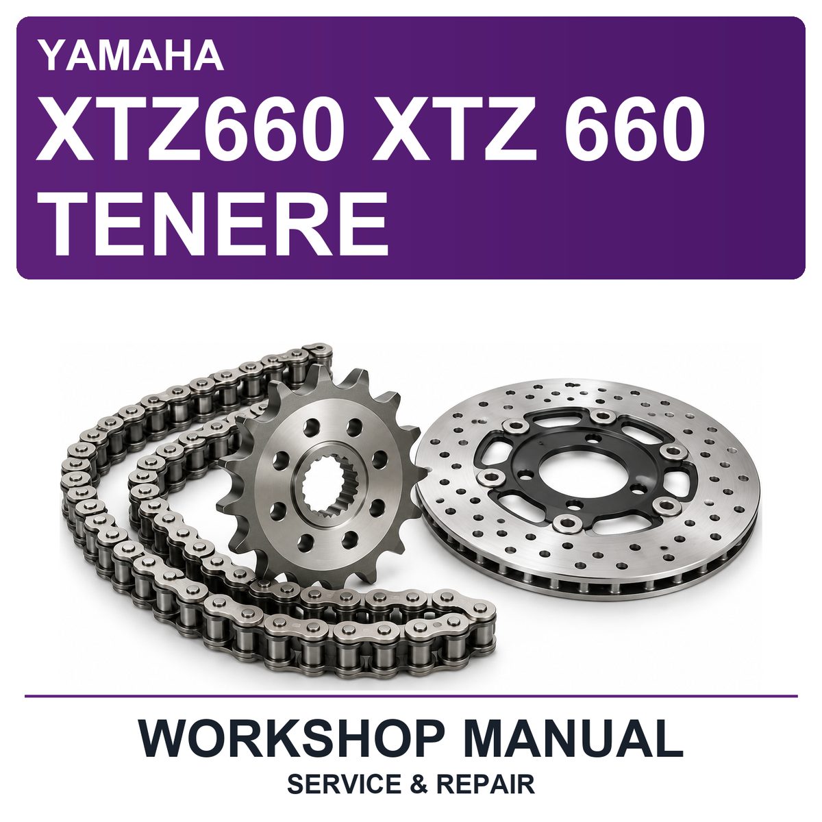 Yamaha XTZ660 XTZ 660 Tenere Workshop Service & Repair Manual