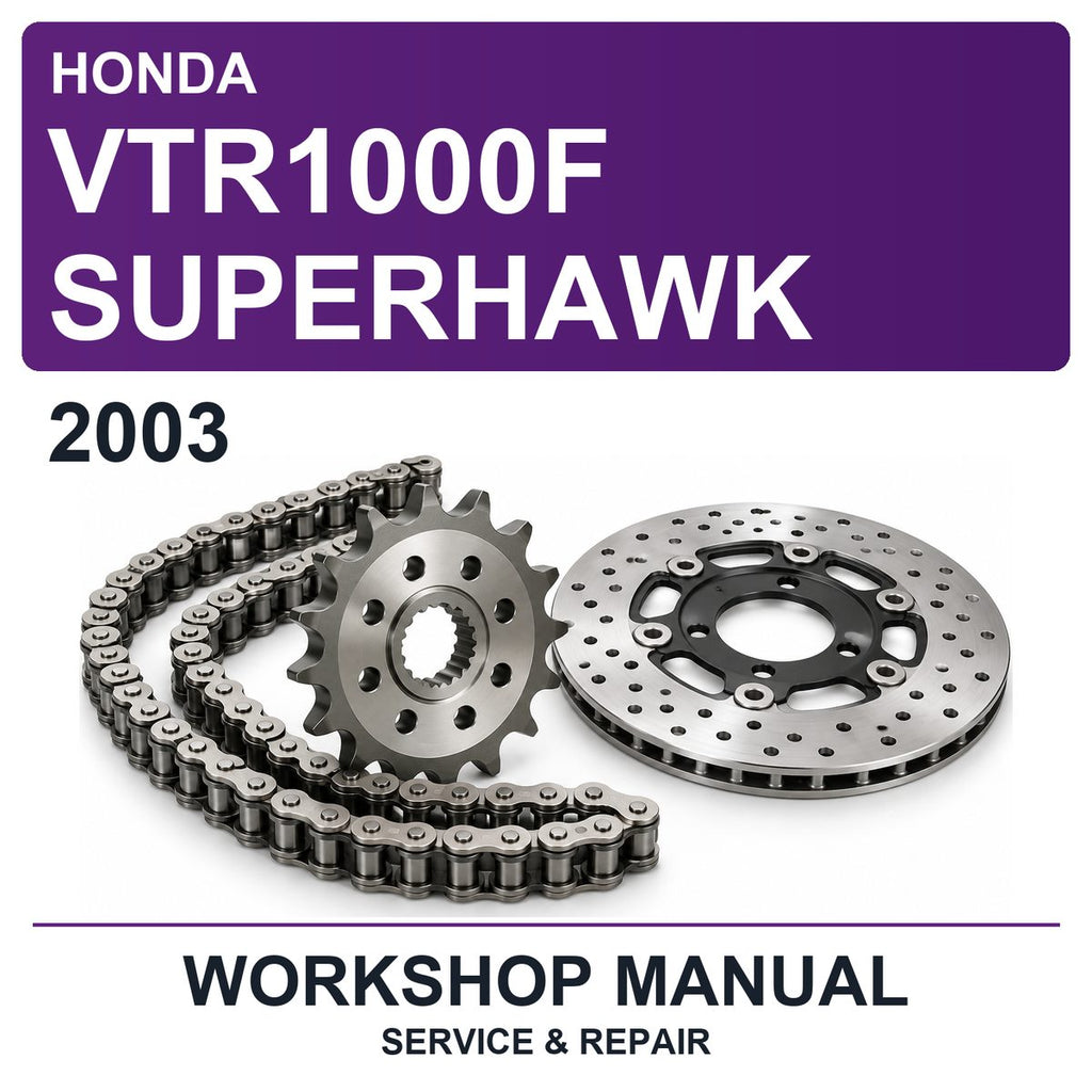 2003 Honda VTR1000F Superhawk Workshop Service & Repair Manual