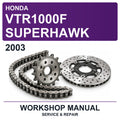 2003 Honda VTR1000F Superhawk Workshop Service & Repair Manual
