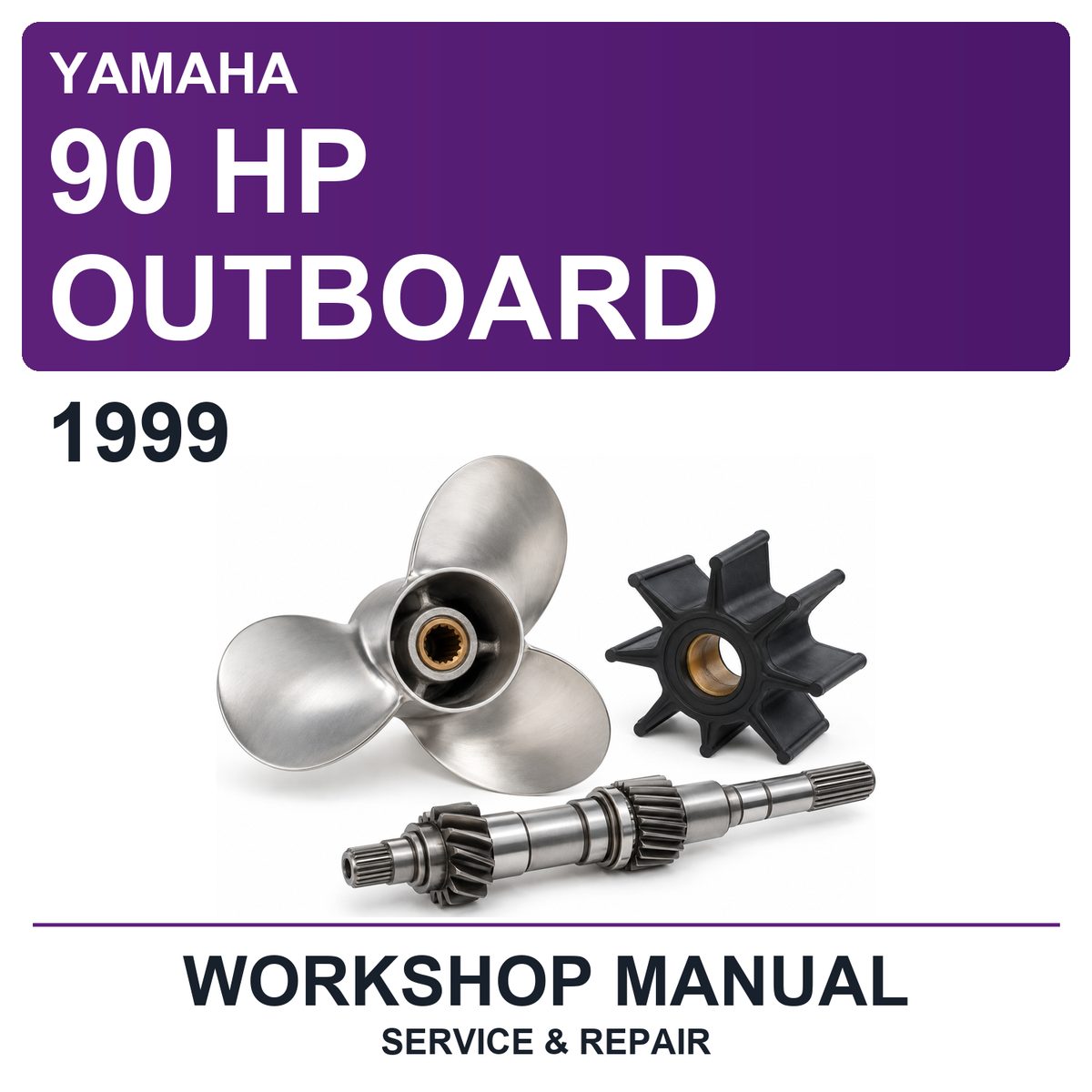 1999 Yamaha 90 HP Outboard Workshop Service & Repair Manual