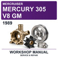 1989 Mercury Mercruiser 305 V8 GM Workshop Service & Repair Manual
