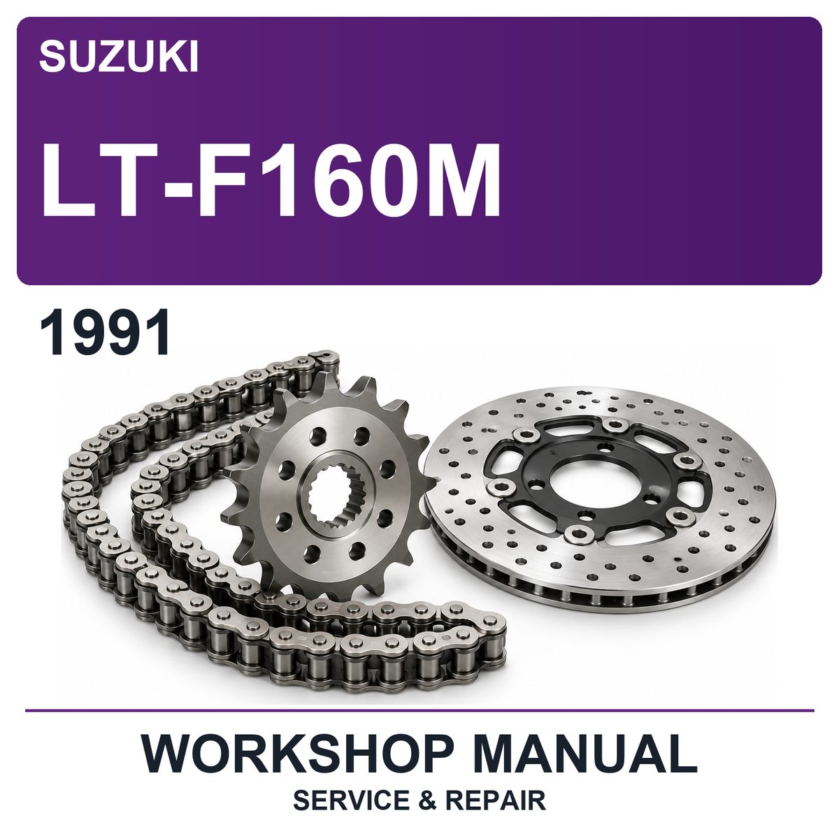 1991 Suzuki LT-F160M Workshop Service & Repair Manual