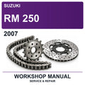 2007 Suzuki RM 250 Workshop Service & Repair Manual