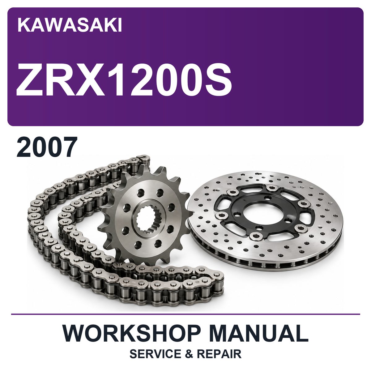 2007 Kawasaki ZRX1200S Workshop Service & Repair Manual