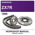 1999 Kawasaki ZX7R Workshop Service & Repair Manual
