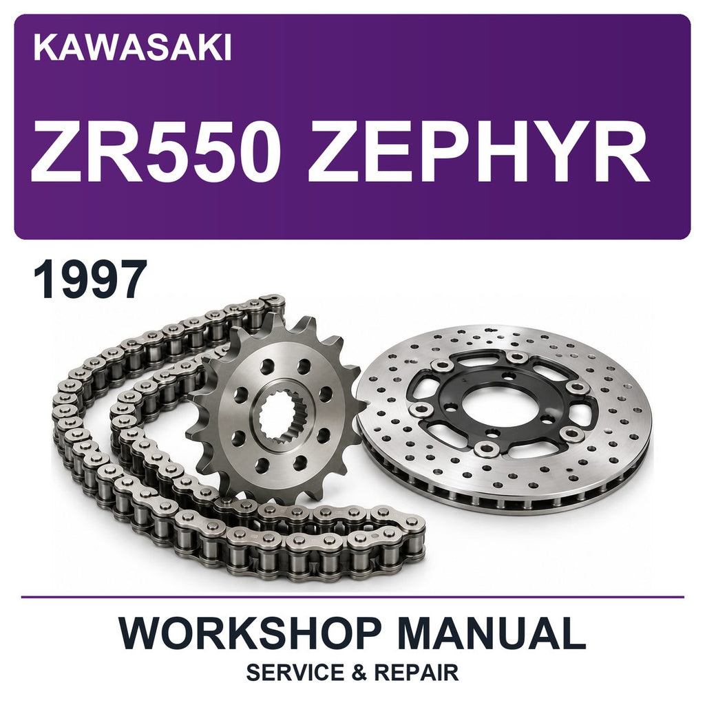 1997 Kawasaki ZR550 Zephyr Workshop Service & Repair Manual