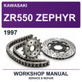 1997 Kawasaki ZR550 Zephyr Workshop Service & Repair Manual