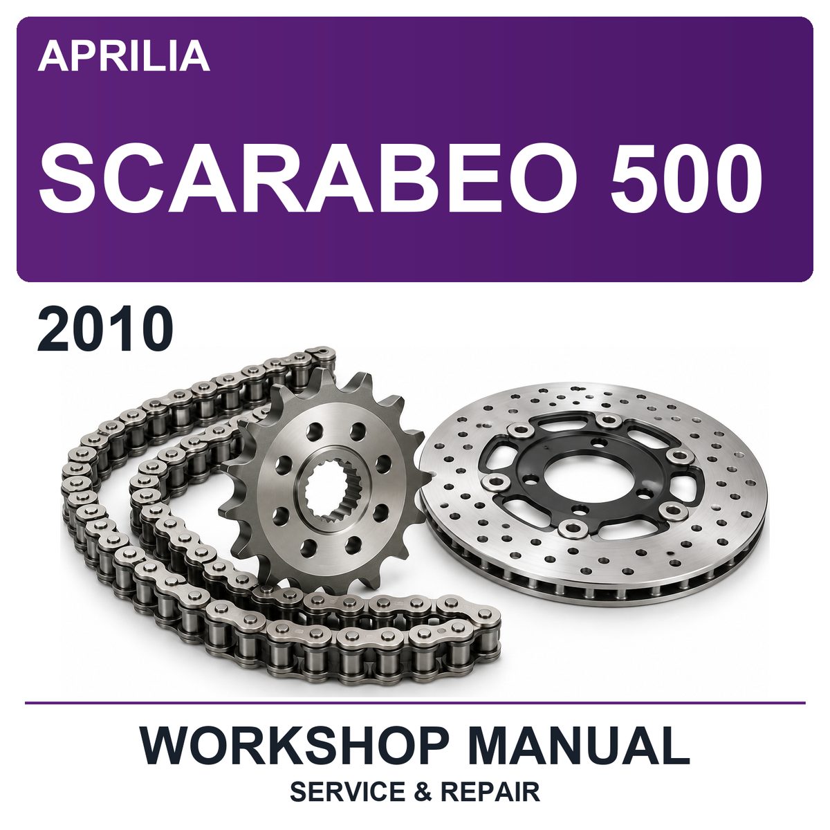 2010 Aprilia Scarabeo 500 Workshop Service & Repair Manual