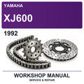 1992 Yamaha XJ600 Workshop Service & Repair Manual