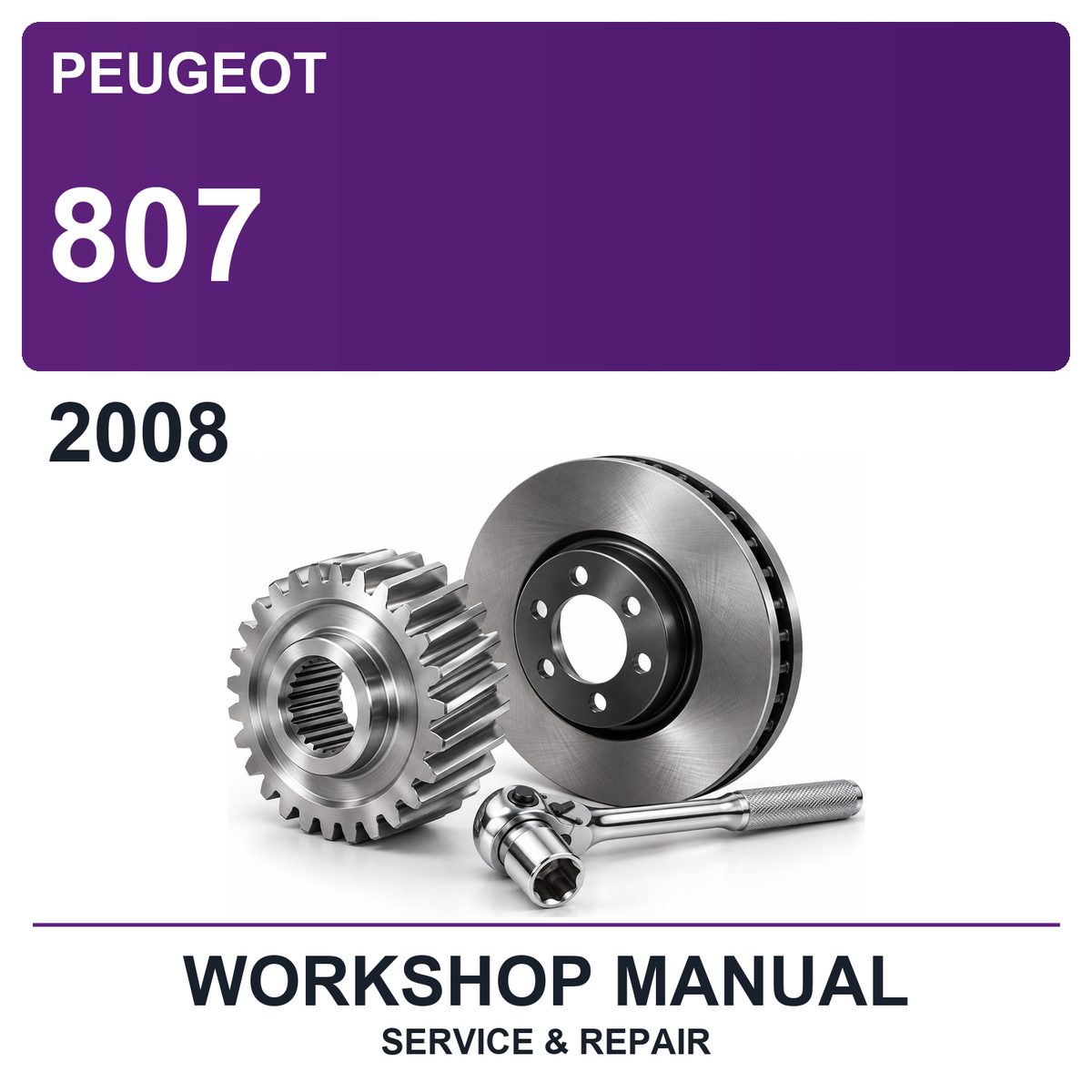 2008 Peugeot 807 Workshop Service & Repair Manual