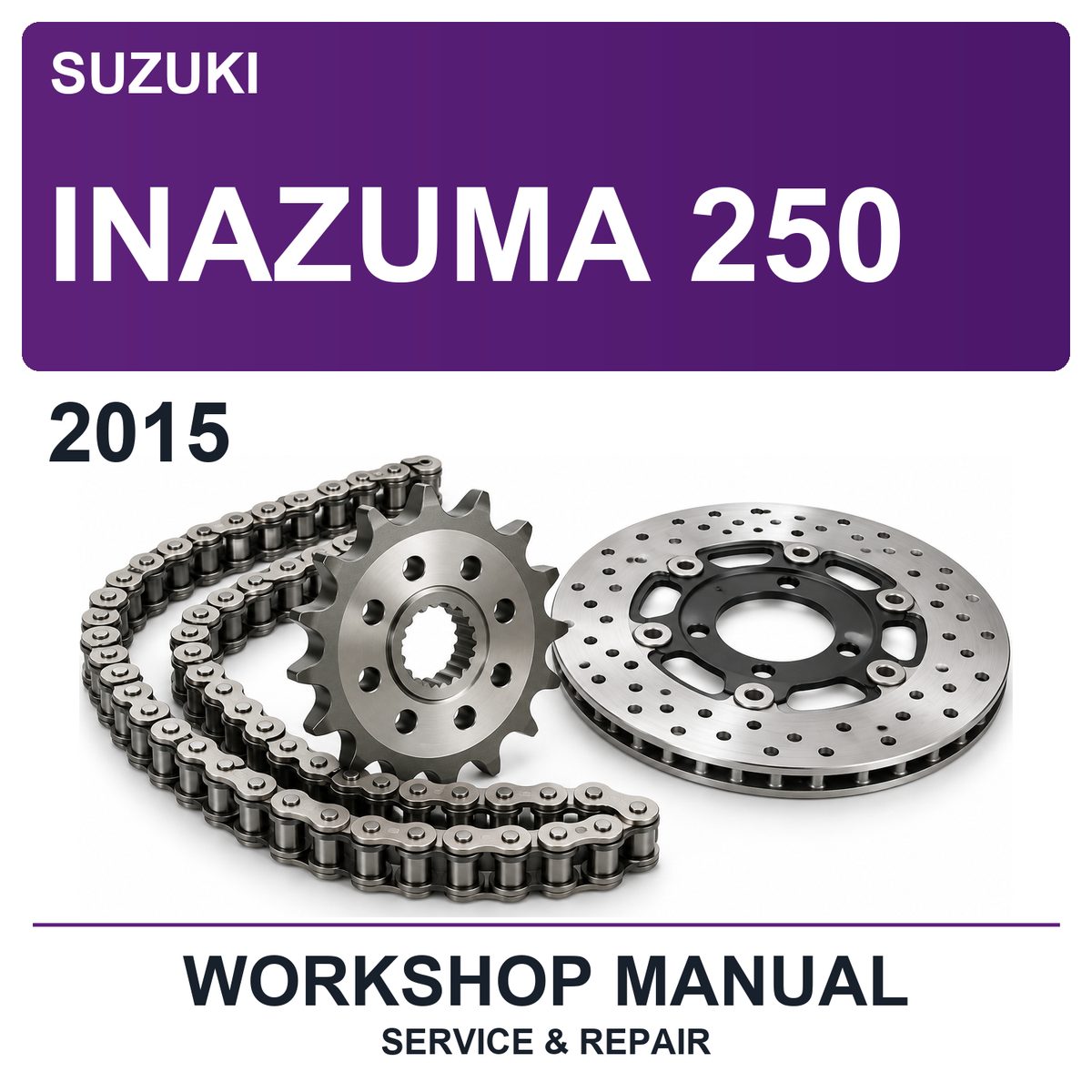2015 Suzuki Inazuma 250 Workshop Service & Repair Manual