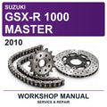 2010 Suzuki GSX-R 1000 Master Workshop Service & Repair Manual