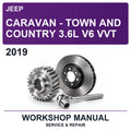 2019 Jeep Caravan - Town And Country 3.6L V6 VVT Workshop Service & Repair Manual