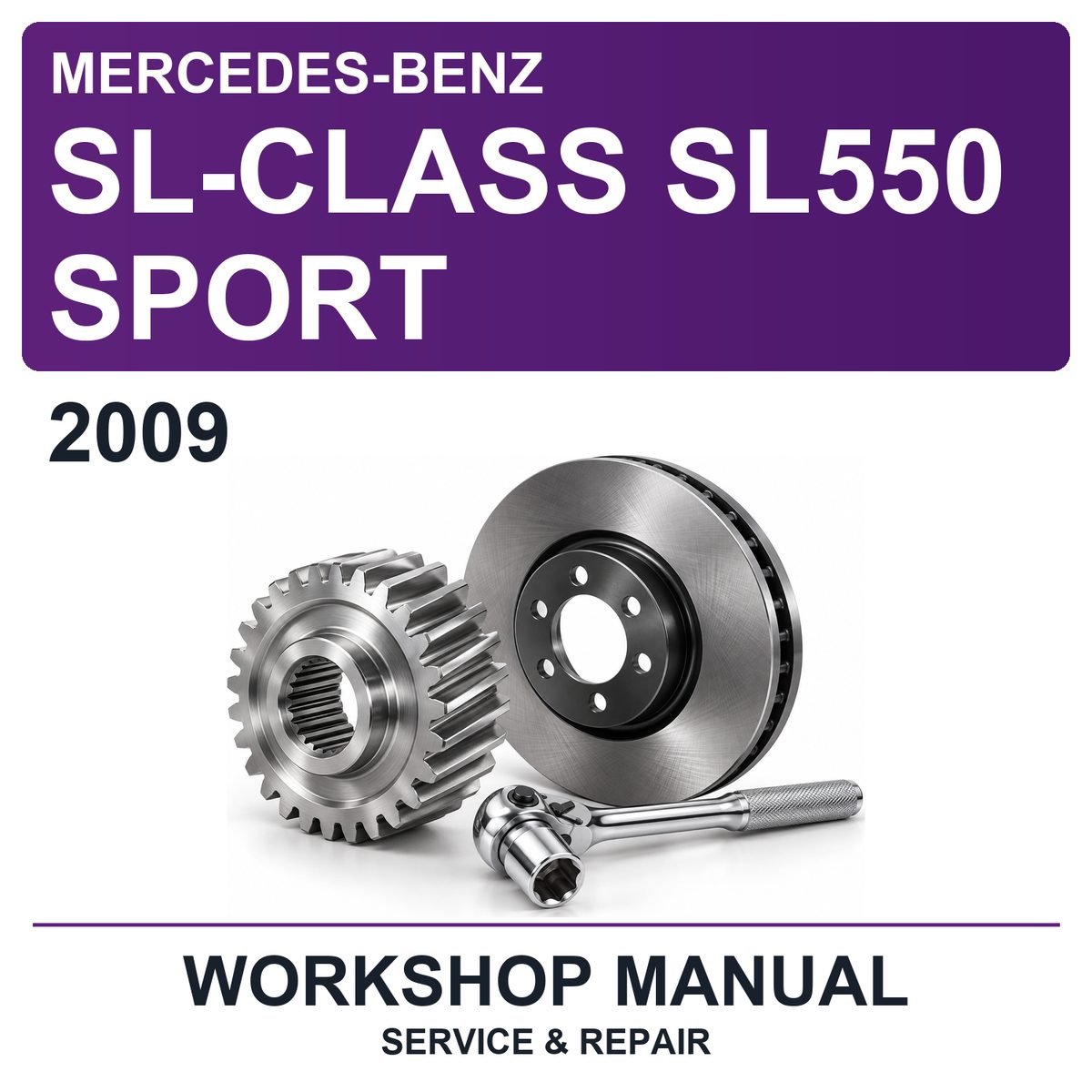2009 Mercedes-Benz SL-Class SL550 Sport Workshop Service & Repair Manual