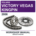 2006 Victory Polaris Vegas Kingpin Workshop Service & Repair Manual