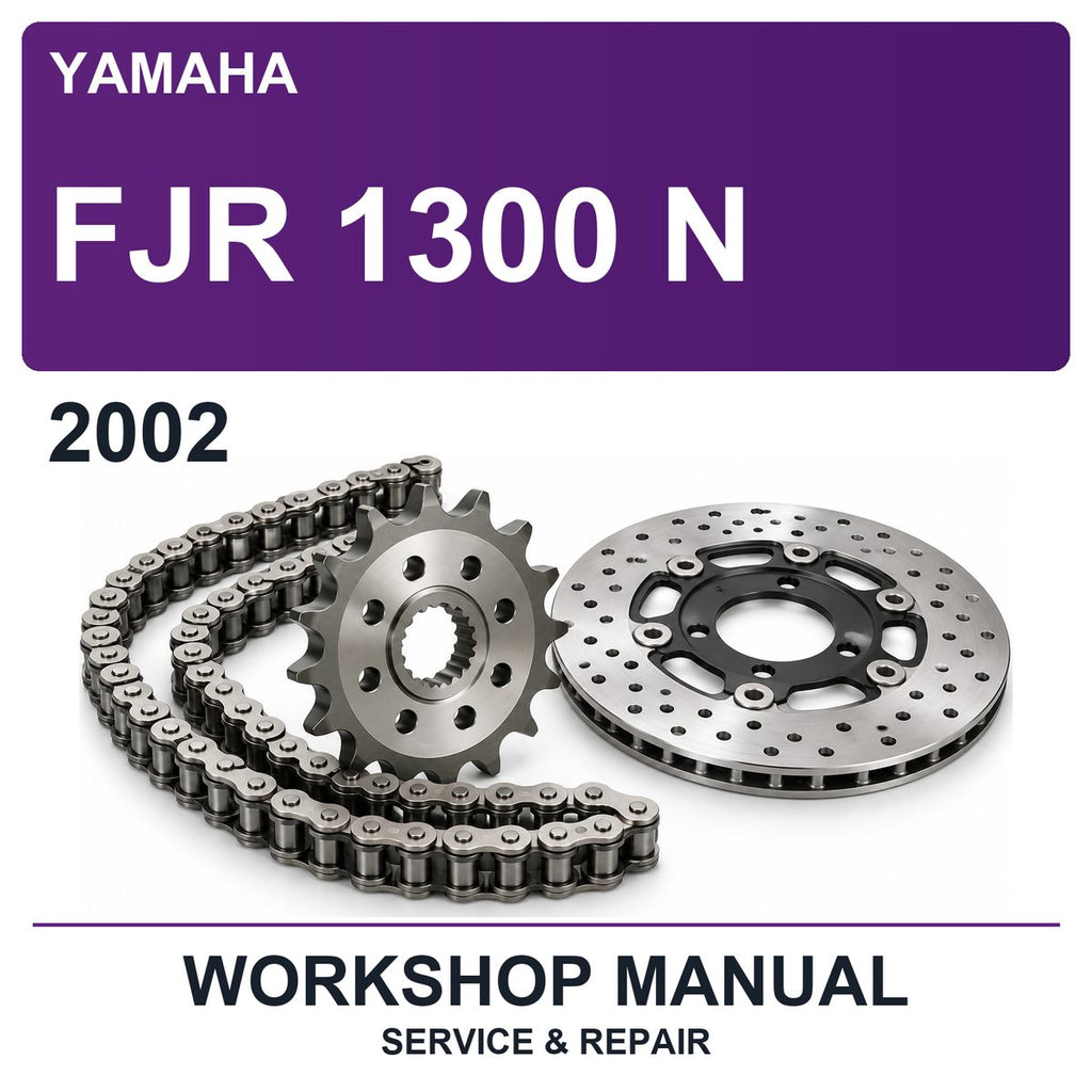 2002 Yamaha FJR 1300 N Workshop Service & Repair Manual
