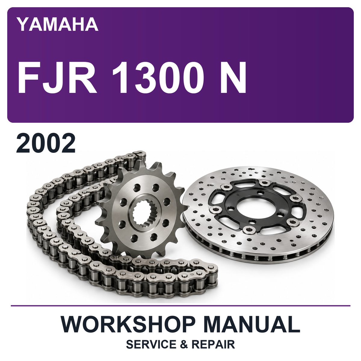 2002 Yamaha FJR 1300 N Workshop Service & Repair Manual