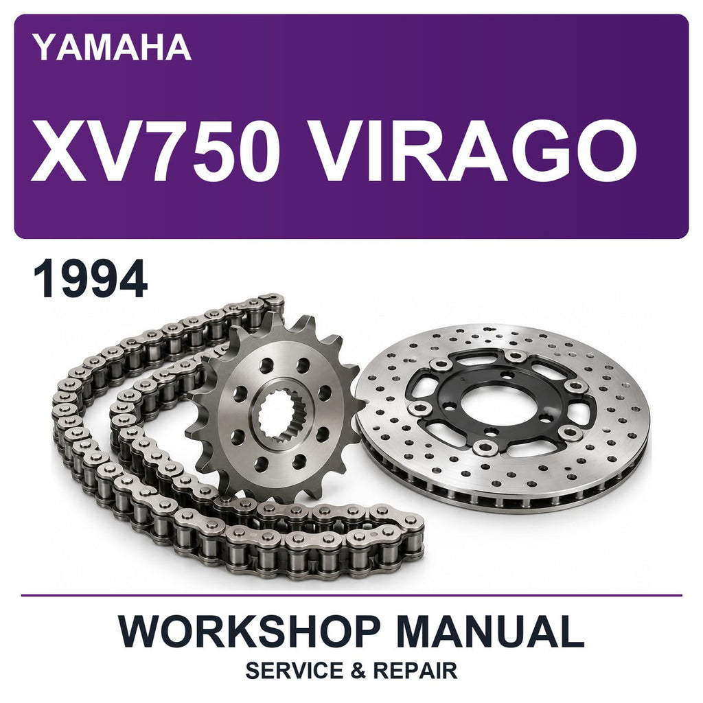 1994 Yamaha XV750 Virago Workshop Service & Repair Manual