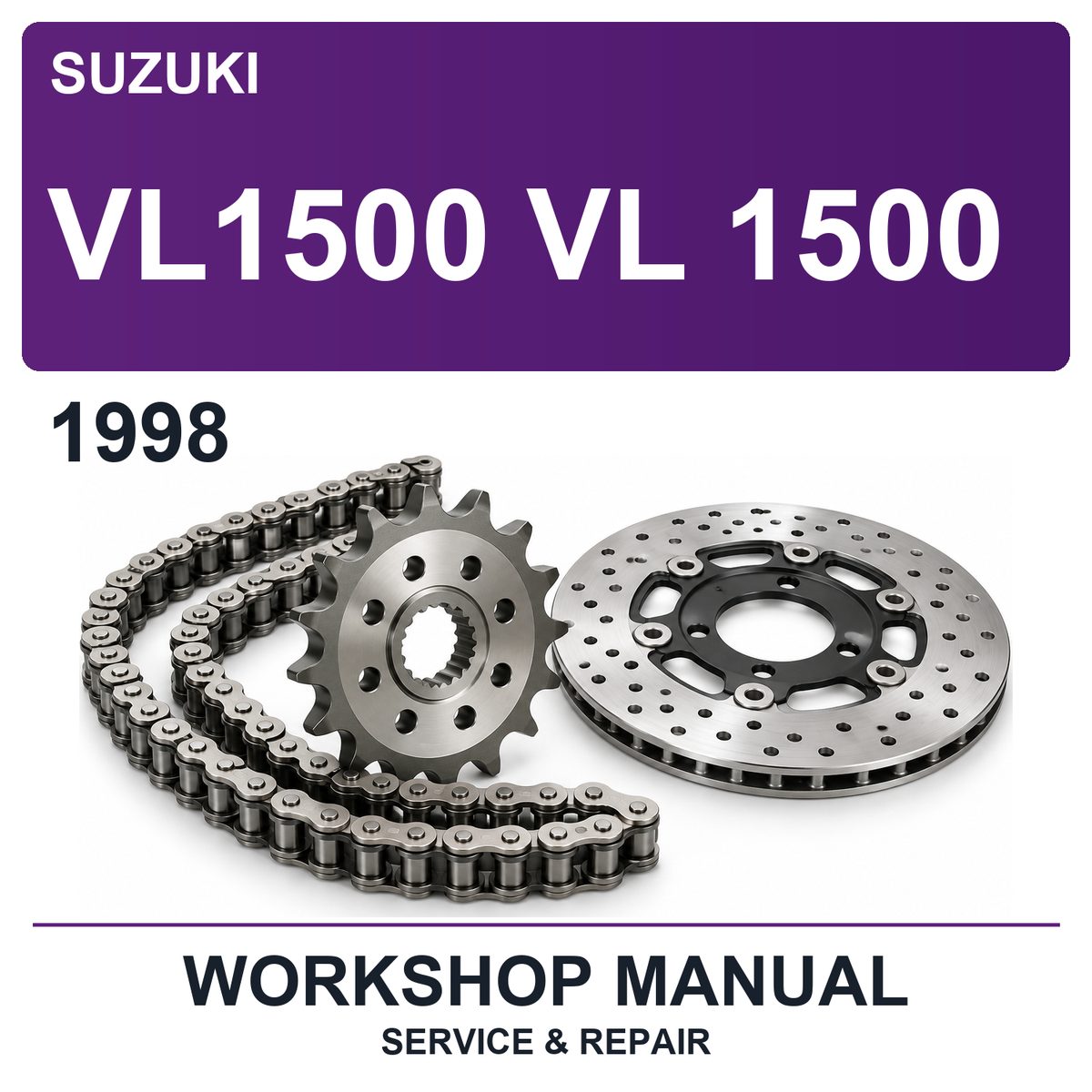 1998 Suzuki VL1500 VL 1500 Workshop Service & Repair Manual