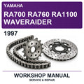 1997 Yamaha RA700 RA760 RA1100 Waveraider Workshop Service & Repair Manual