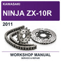 2011 Kawasaki Ninja ZX-10R Workshop Service & Repair Manual