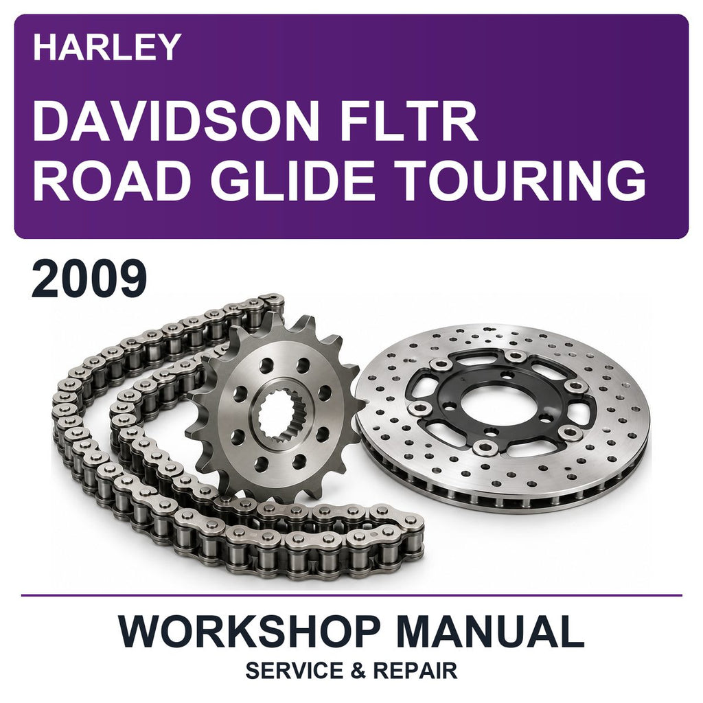 2009 Harley Davidson Fltr Road Glide Touring Workshop Service & Repair Manual