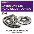 2009 Harley Davidson Fltr Road Glide Touring Workshop Service & Repair Manual