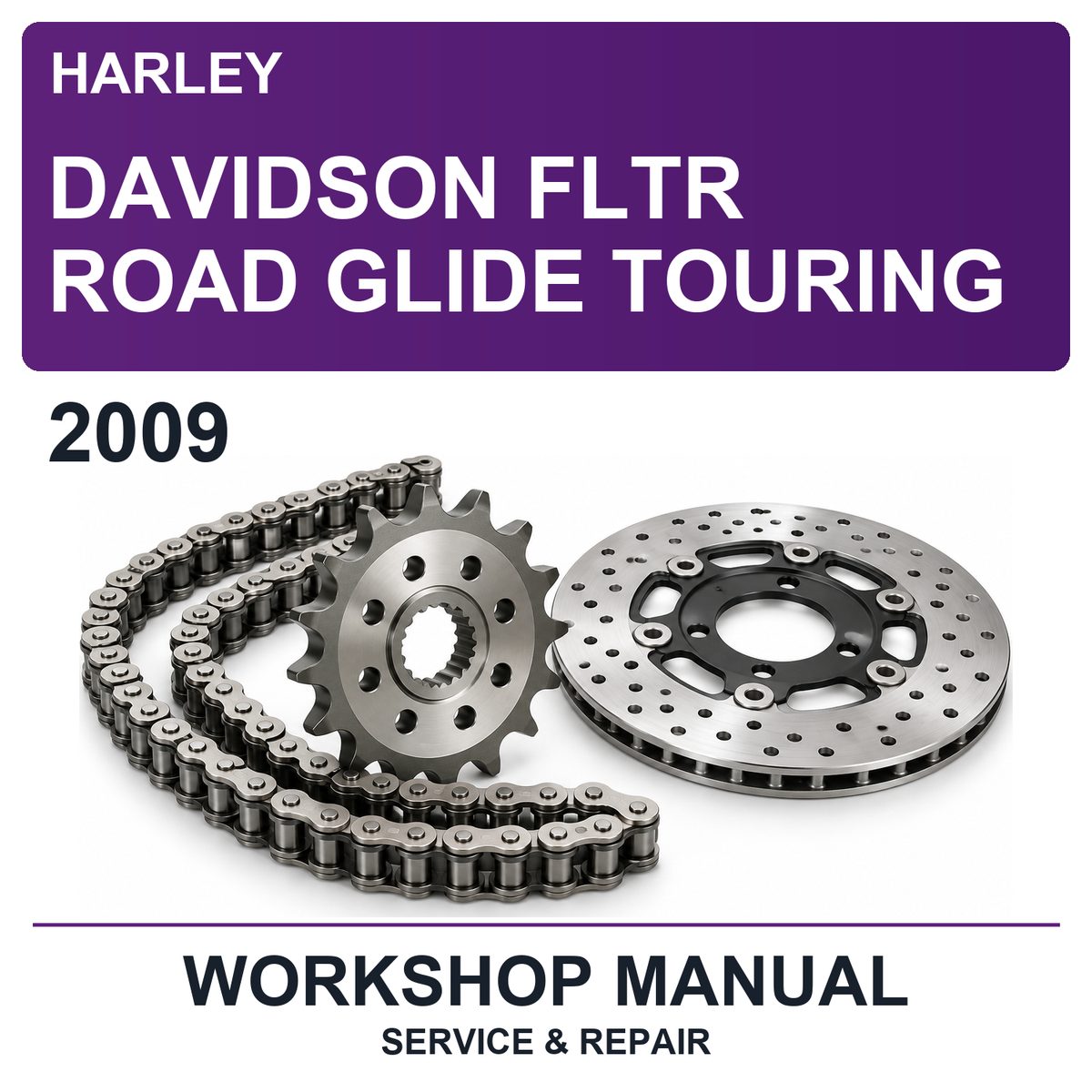 2009 Harley Davidson Fltr Road Glide Touring Workshop Service & Repair Manual