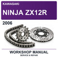 2006 Kawasaki Ninja ZX12R Workshop Service & Repair Manual