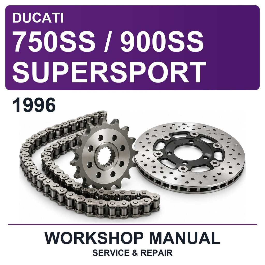 1996 Ducati 750SS / 900SS Supersport Workshop Service & Repair Manual