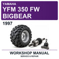 1997 Yamaha YFM 350 FW Bigbear Workshop Service & Repair Manual