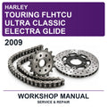2009 Harley Touring Flhtcu Ultra Classic Electra Glide Workshop Service & Repair Manual