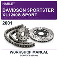 2001 Harley Davidson Sportster XL1200S Sport Workshop Service & Repair Manual