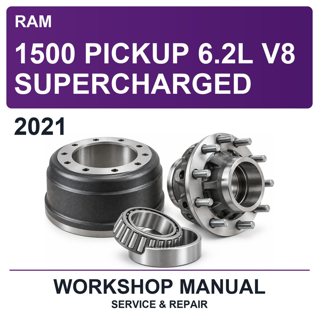2021 Ram 1500 Pickup 6.2L V8 Supercharged Workshop Service & Repair Manual