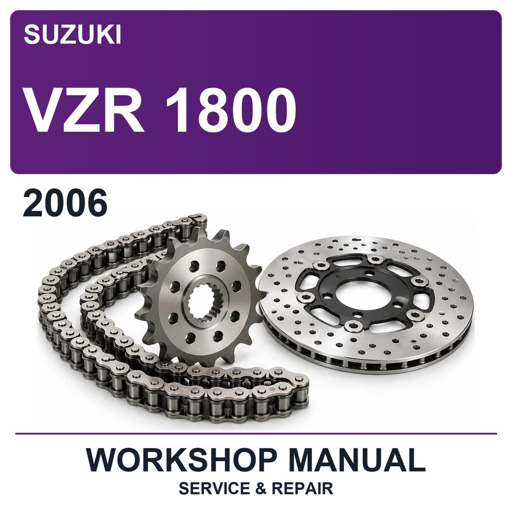 2006 Suzuki VZR 1800 Workshop Service & Repair Manual