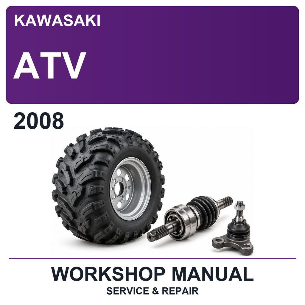 2008 Kawasaki ATV Workshop Service & Repair Manual