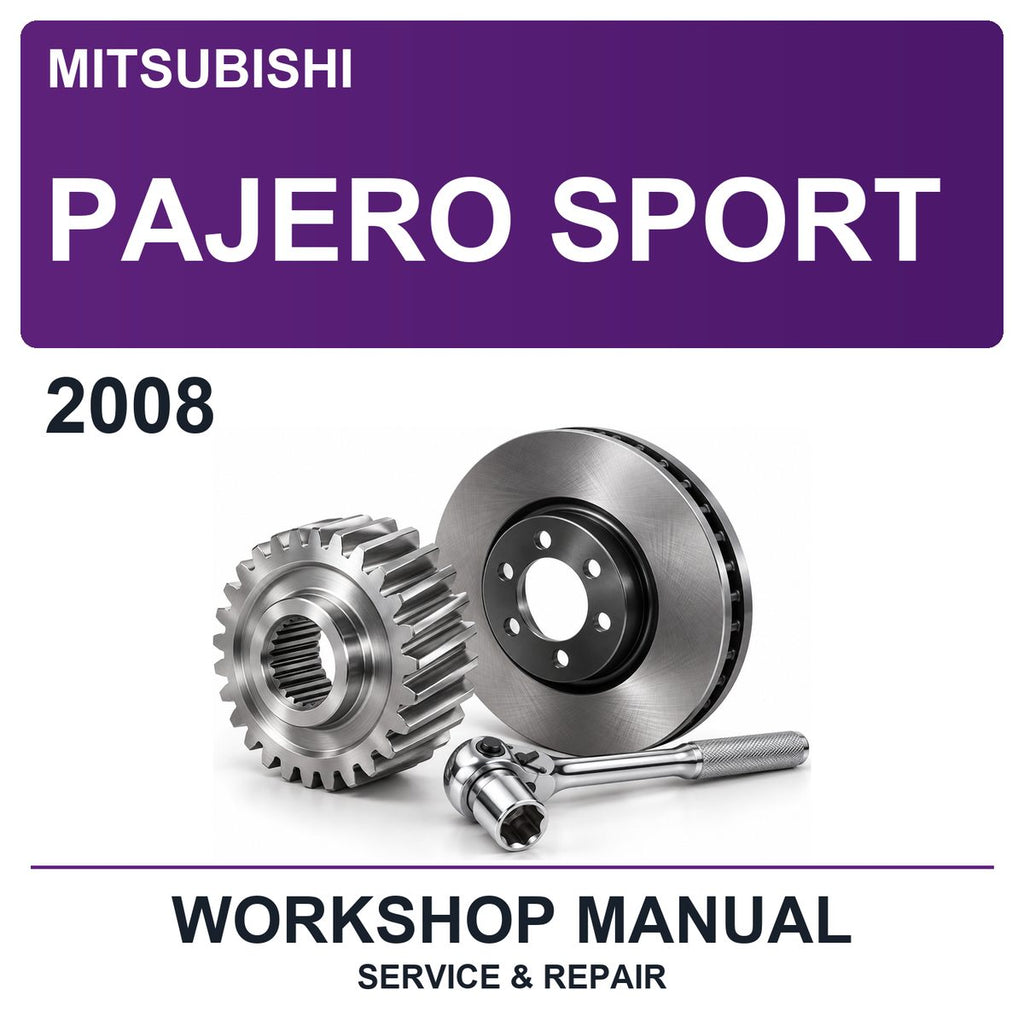 2008 Mitsubishi Pajero Sport Workshop Service & Repair Manual